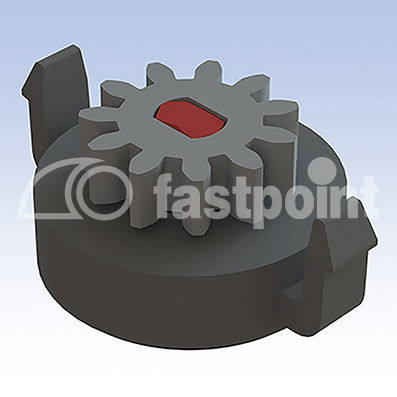 Ammortizzatore rotativo - 59 series - Fastpoint Srl - meccanico / in gomma siliconica