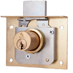 Serratura a chiave - DL-07 - Ahram security group - per cassetti / per mobile in legno / in ottone