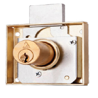 Serratura a chiave - DL-02 - Ahram security group - per cassetti / per mobile in legno / in ottone