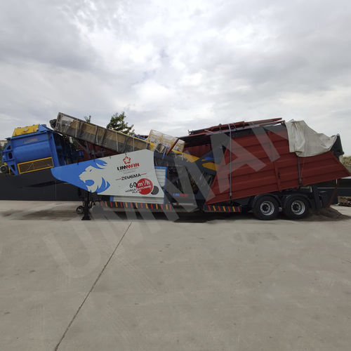 Centrale di betonaggio mobile - UMC 60 - Umman Concrete Batching Plants - monoasse