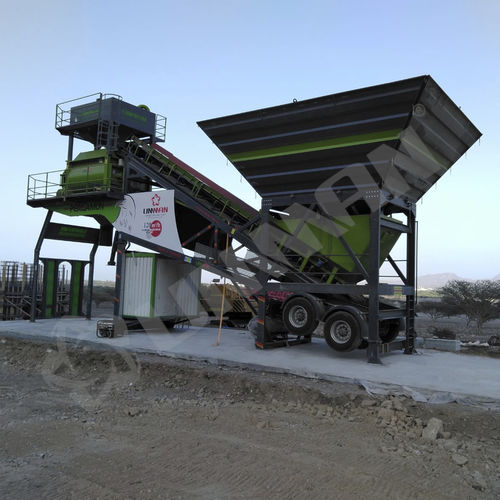 Centrale di betonaggio mobile - UMC 120  - Umman Concrete Batching Plants