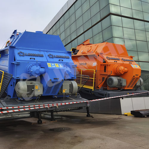 Betoniera mobile - UMIX TS series - Umman Concrete Batching Plants - automatica / orizzontale / 2 assi