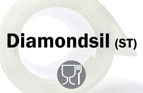Foglio di gomma in silicone - DIAMONDSIL (ST) - Trelleborg Sheeting and Matting - di qualità alimentare / per temperature elevate / resistente all'olio