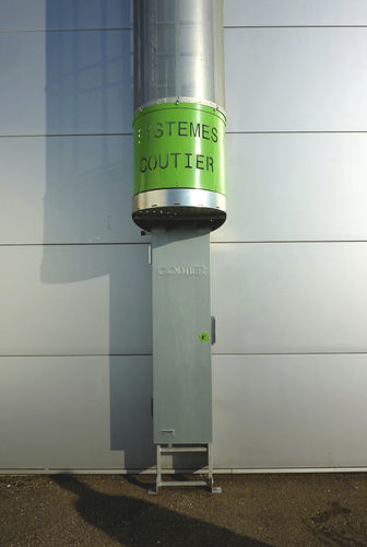 Cancelletto anti intrusione per scala in acciaio galvanizzato - CEC100 - Coutier Industrie - con gabbia di sicurezza / di sicurezza / bloccabile