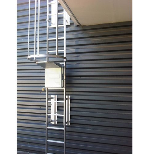 Cancelletto anti intrusione per scala in acciaio galvanizzato - AC600 - Coutier Industrie - di sicurezza / bloccabile / con apertura di accesso