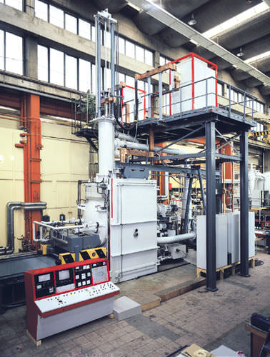 Forno a campana - VIM-IC - ALD - di fusione / ad induzione / sottovuoto
