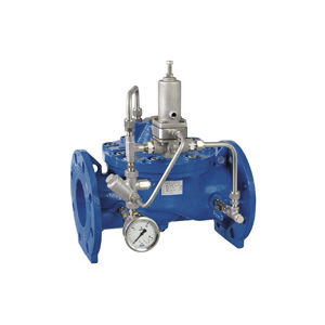 Valvola di mantenimento della pressione - HM-SP - Tecnidro - a membrana / a comando assistito / per acqua
