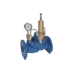 Valvola di scarico per acqua - HMC-SR - Tecnidro - per circuito d'acqua / idraulica / a comando idraulico