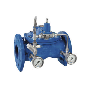 Valvola di riduzione di pressione - HM-RP - Tecnidro - a membrana / a comando idraulico / per acqua
