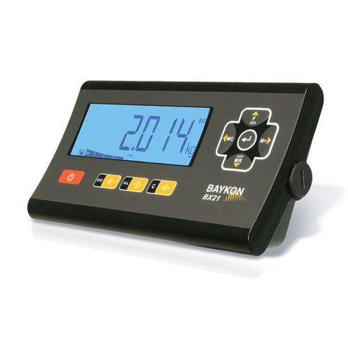 Indicatore di peso display LCD - Baykon BX21 - AWM Ltd - ad incastro / a parete / programmabile