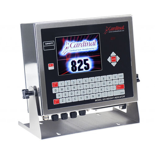 Indicatore di peso per selezionatrice ponderale - Cardinal 825 Spectrum - AWM Ltd - display LCD / benchtop / IP66