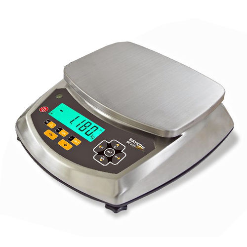 Bilancia contapezzi - BCS series - AWM Ltd - con display LCD / in acciaio inossidabile / IP66