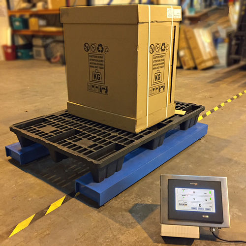 Barra pesatrice con monitor separato - VWB - AWM Ltd - IP67 / rinforzata / industriale