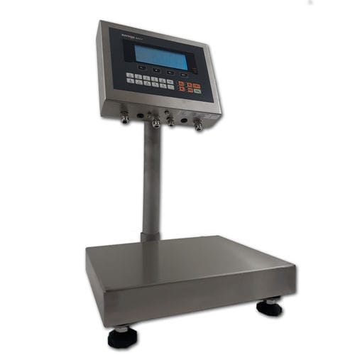 Bilancia a piattaforma - BCW - AWM Ltd - con display LCD / in acciaio inossidabile / IP67