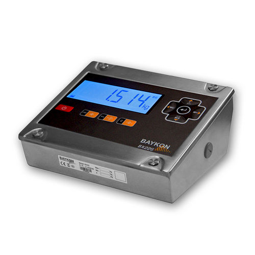 Indicatore di peso per pesa a ponte - Baykon BX22S - AWM Ltd - digitale / display LCD / ad incastro