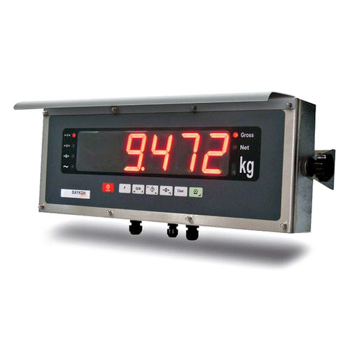 Indicatore di peso con display LED - Baykon BX27 - AWM Ltd - digitale / a parete / IP65