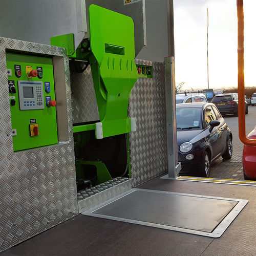 Bilancia a piattaforma - AWM Ltd - con monitor separato / in acciaio inossidabile / IP67