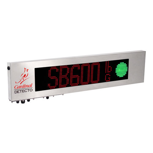 Indicatore di peso con display grafico LCD -  Cardinal SB600  - AWM Ltd - digitale / ad incastro / IP66