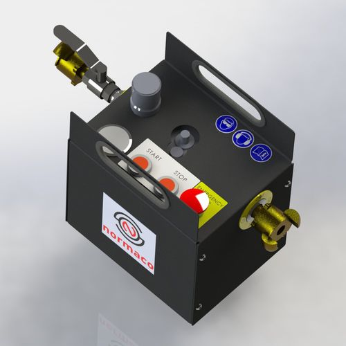 dispositivo di sicurezza con arresto di emergenza - Normaco International Ltd.