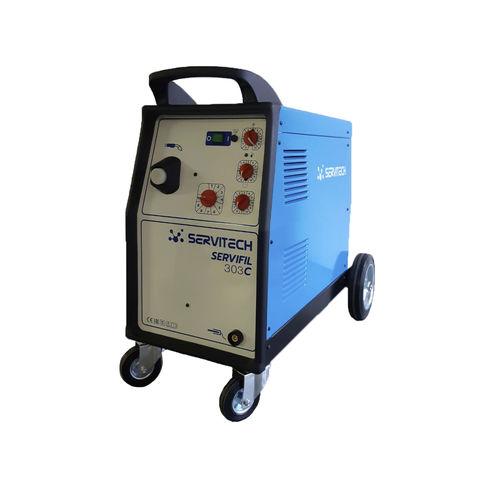Saldatrice MIG-MAG - Servifil 303C - SERVITECH GROUP - trifase / portatile / con trainafilo a 4 rulli