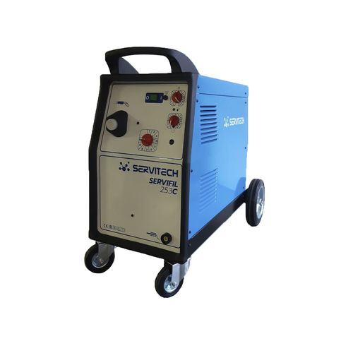 Saldatrice MIG-MAG - Servifil 253C - SERVITECH GROUP - monofase / portatile / con trainafilo a 4 rulli