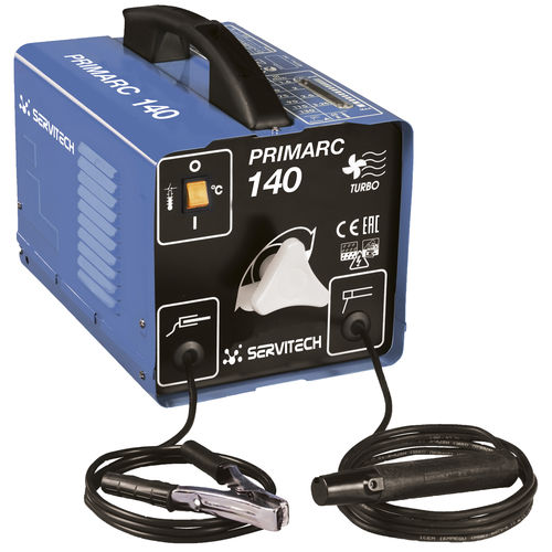 Saldatrice MMA - Primarc 140 - SERVITECH GROUP - monofase / AC / portatile