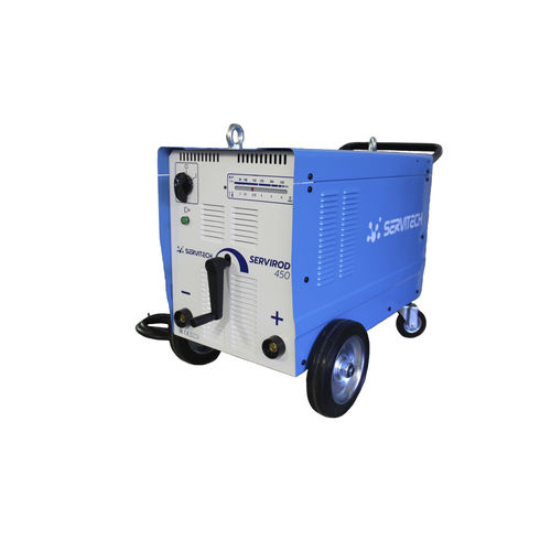 Saldatrice MMA - Servirod 450 - SERVITECH GROUP - trifase / DC / con trainafilo a 4 rulli