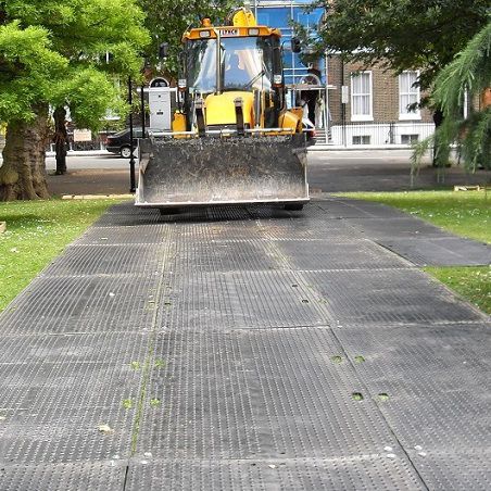 Tappeto per protezione del suolo - TrakMat - Ground-Guards Ltd - polimerico