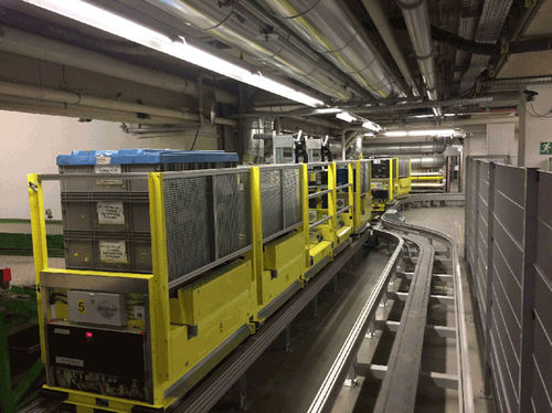 Veicolo a guida su binari di trasferimento - SpeedPorter® - RBS Förderanlagen GmbH