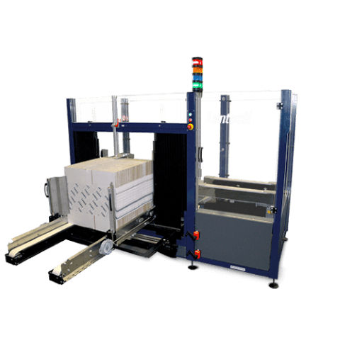 Formatrice di cartoni automatica - C-400 - LANTECH - nastro adesivo / con piegatura precisa