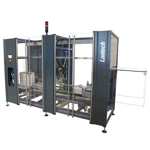 Sigillatrice di cartoni / casse a doppi lembi - CS-Random - LANTECH - a colla termofusibile / automatica