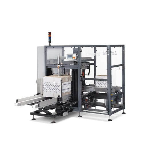 Formatrice di cartoni automatica - C-2000 - LANTECH - a colla termofusibile / nastro adesivo
