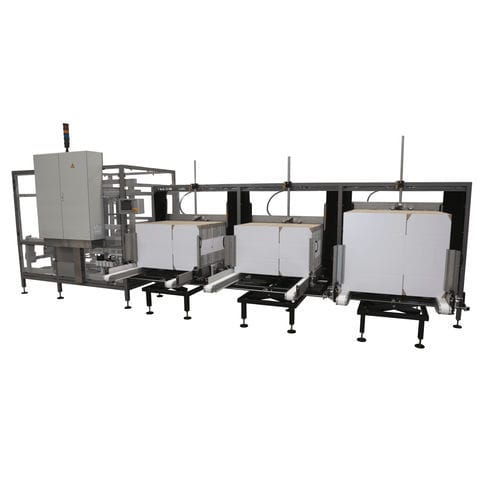 Formatrice di cartoni automatica - MFC-2000 - LANTECH - a colla termofusibile / nastro adesivo / a grande cadenza