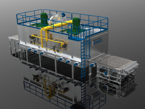 Forno a rulli - HOTFORM  - EBNER - per trattamento termico / di invecchiamento / di pressatura