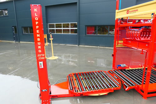 Avvolgitrice fasciapallet a tavola rotante - HPW 3500 - Kloppenburg Machinebouw - automatica / per applicazioni agricole / per pallet