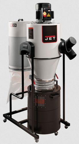 Depolveratore inerziale - JCDC-1.5 - WMH Tool Group - a pulizia meccanica / mobile / per polvere di legno