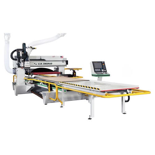 Contornatrice CNC - ROLLER HOLD DOWN - C.R. Onsrud Inc - 3 assi / multimandrino / a ponte