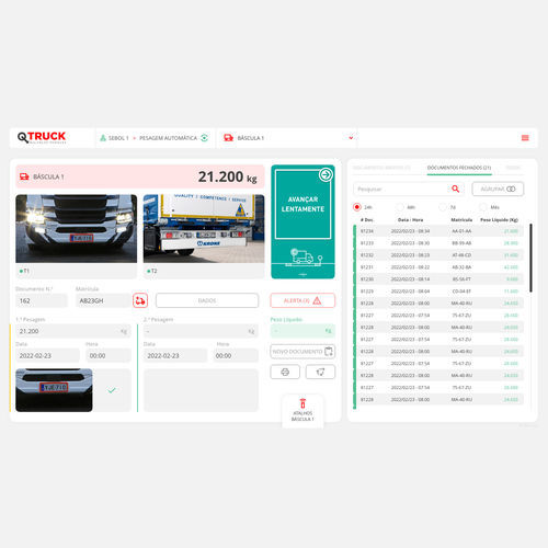 Software di gestione - QTRUCK - Balancas Marques Jose Pimenta Marques Lda. - di visualizzazione / di acquisizione / per camion