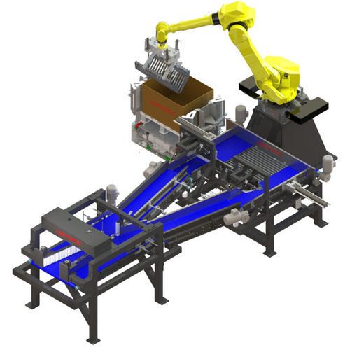 Alimentatore flessibile - 4080 series - Bernhard Upmann Verpackungsmaschinen GmbH & Co. KG - per imballaggi / per cartoni / automatico