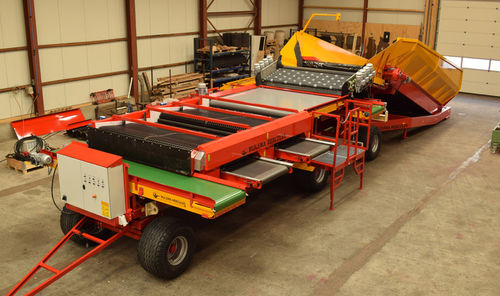 Calibratrice per ortaggi - SCR series - Bijlsma Hercules BV - meccanica / a rulli