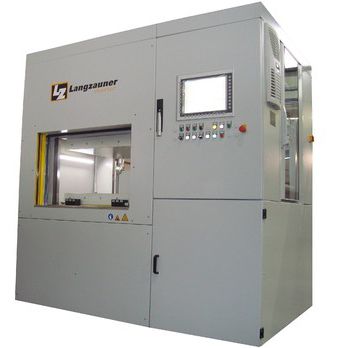 Pressa idraulica - 30T - Langzauner - di formatura RTM / per materiali compositi / da laboratorio