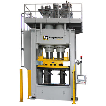 Pressa idraulica - 1200T - Langzauner - per stampaggio di SMC / per materiali compositi / a pistone discendente