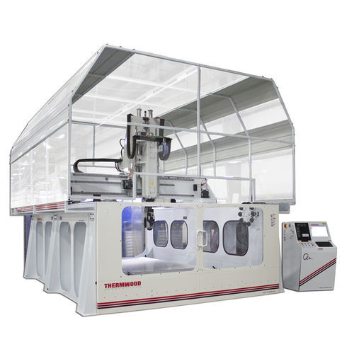 Contornatrice CNC - MULTIPURPOSE 77 - Thermwood - 5 assi / a legna / per compositi