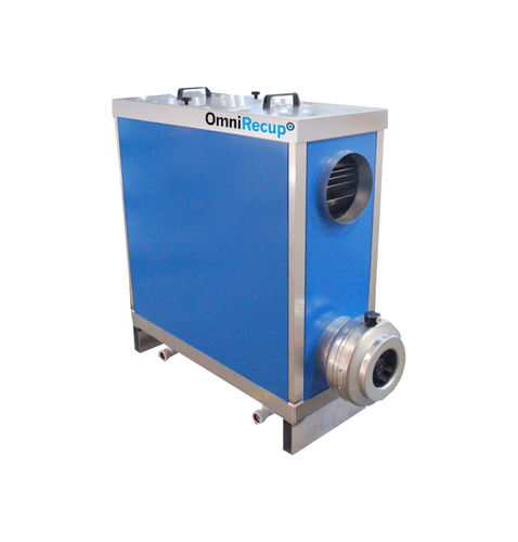 Desalinizzatore generatore di acqua dolce per prodotti alimentari - OmniRecup - Omnivent Techniek BV - per tubo scambiatore di calore