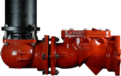 Valvola di ritegno a battente - 2100 - American Flow Control - con flangia / di protezione / di protezione contro gli incendi