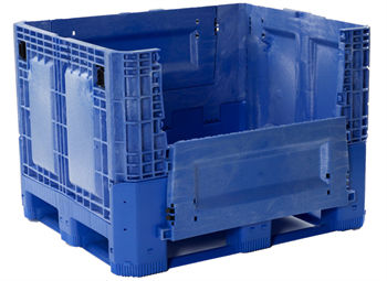 Cassa-pallet in plastica - BG, BL series - Buckhorn - di stoccaggio / pieghevole