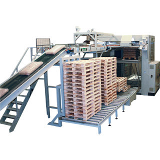 Pallettizzatore dall'alto - PM 800 - Ehcolo A/S - per sacchi / ad alta velocità / a media cadenza