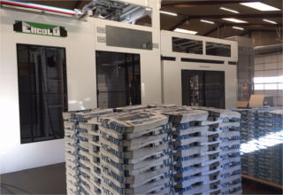 Pallettizzatore a strati - PM 2400 - Ehcolo A/S - a portale / per sacchi / ad alta velocità