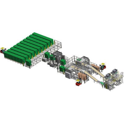 Linea di imballaggio insacchettatrice - Ehcolo A/S - per semi