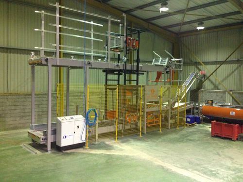 Ribaltatore elettroidraulico - Elisam s.r.l. - di pallets / di casse / elevabile